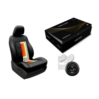 Stoelverwarming | 1 set per stoel | 2 stoelen | 23 × 48 cm (met schakelaar of drukknop)